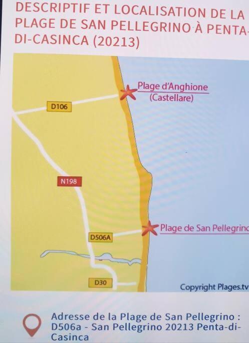 Penta di Casinca Maison Centre-Ville מראה חיצוני תמונה